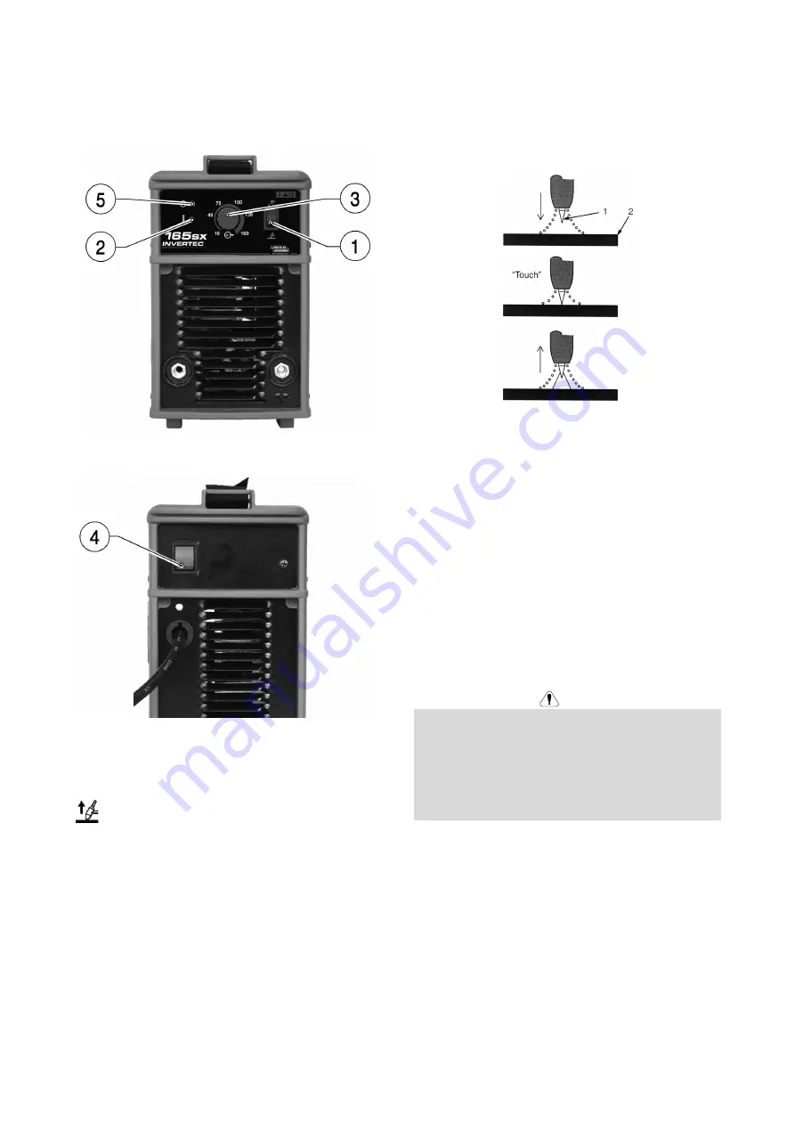 Lincoln Electric INVERTEC 165SX Operator'S Manual Download Page 10