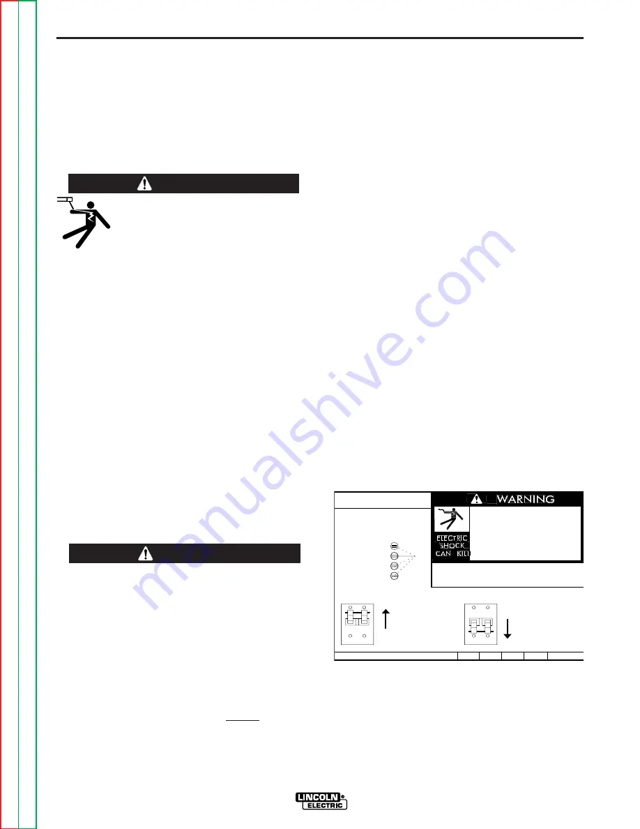 Lincoln Electric INVERTEC SVM101-B Скачать руководство пользователя страница 9