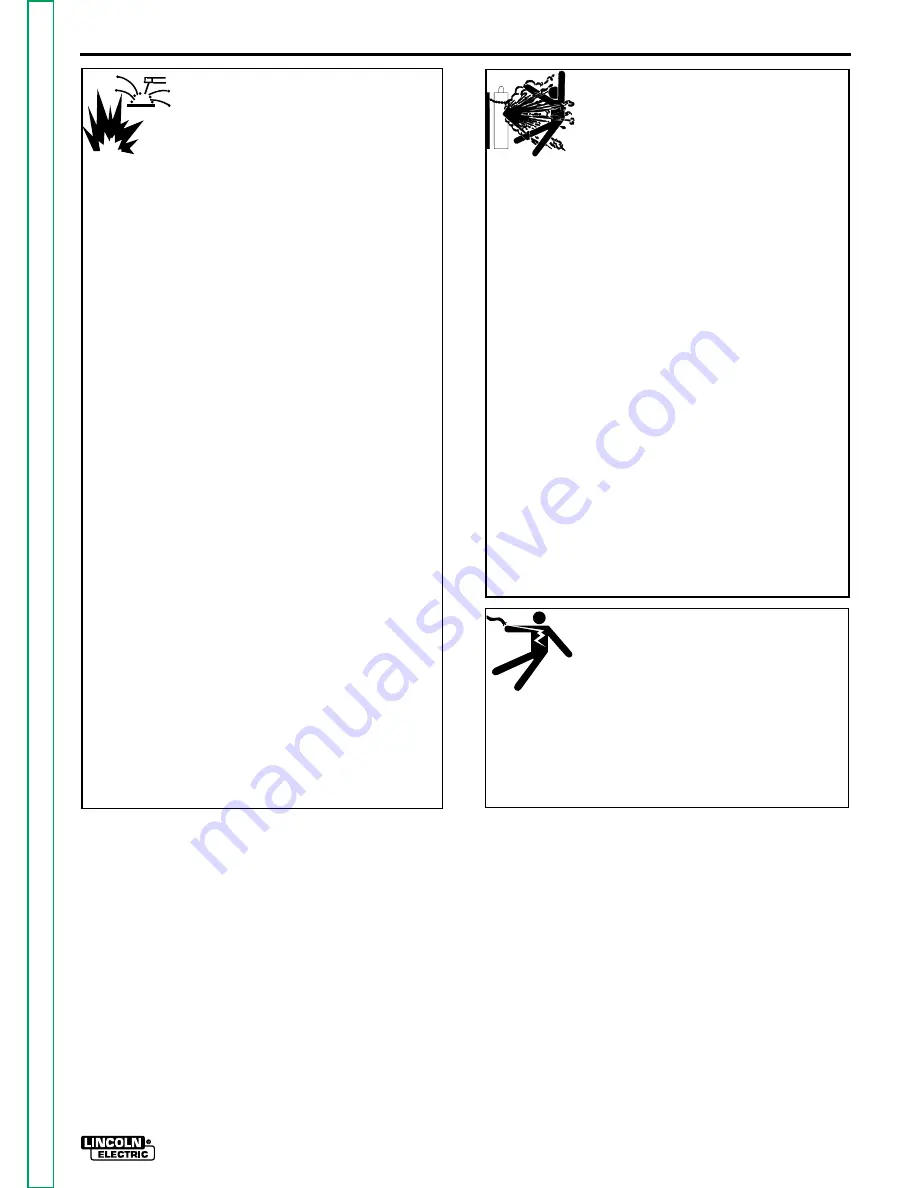 Lincoln Electric INVERTEC V300-I Service Manual Download Page 3