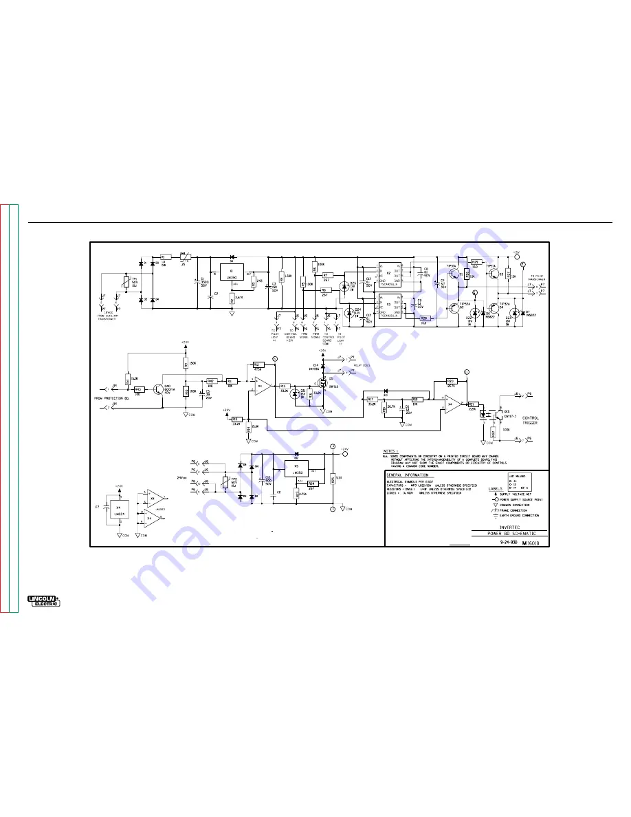 Lincoln Electric INVERTEC V300-I Скачать руководство пользователя страница 130