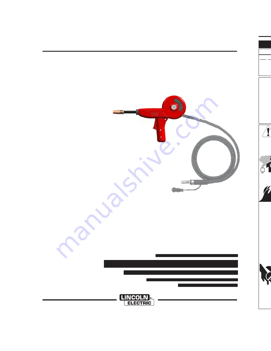 Lincoln Electric K3269-1 Operator'S Manual Download Page 1