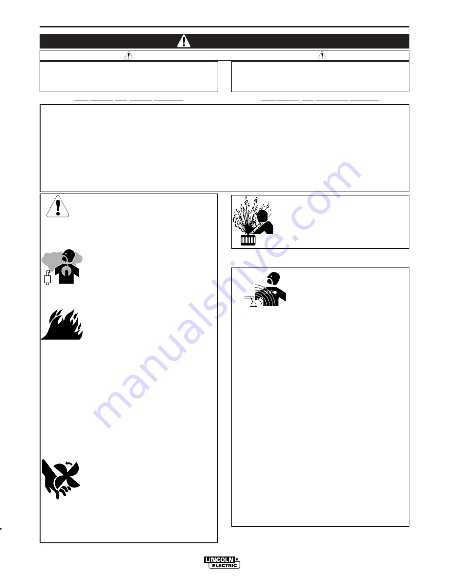 Lincoln Electric K498 Manual Download Page 2