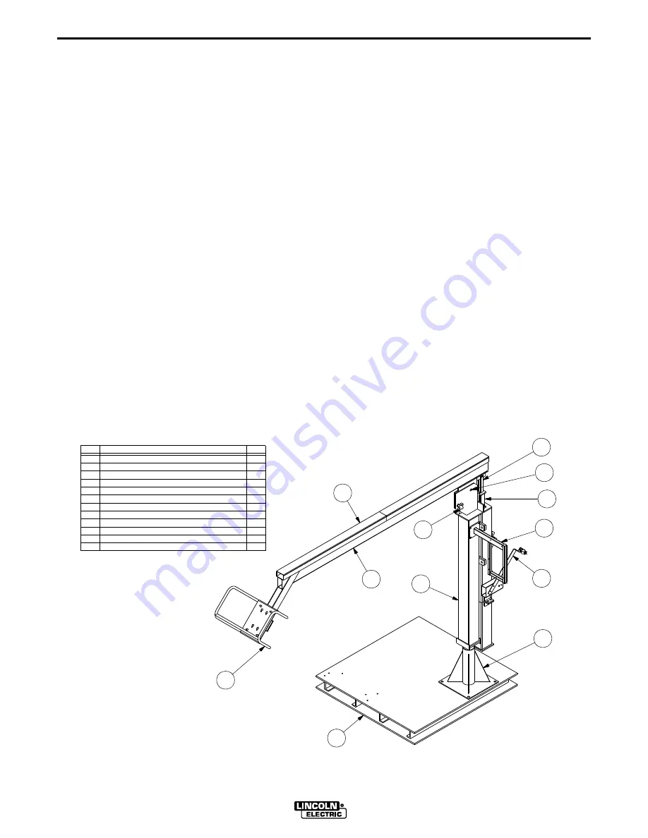 Lincoln Electric LN-10 ZIPLINE BOOM PACKAGE Скачать руководство пользователя страница 5