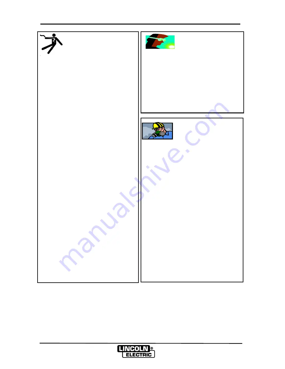 Lincoln Electric LWF-4GS Operator'S Manual Download Page 3