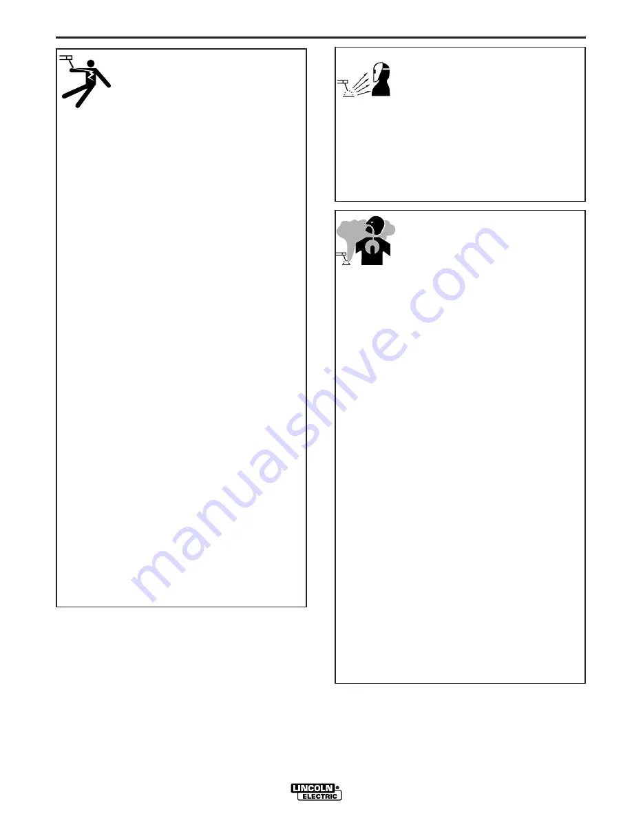 Lincoln Electric Power MIG 215 Скачать руководство пользователя страница 3
