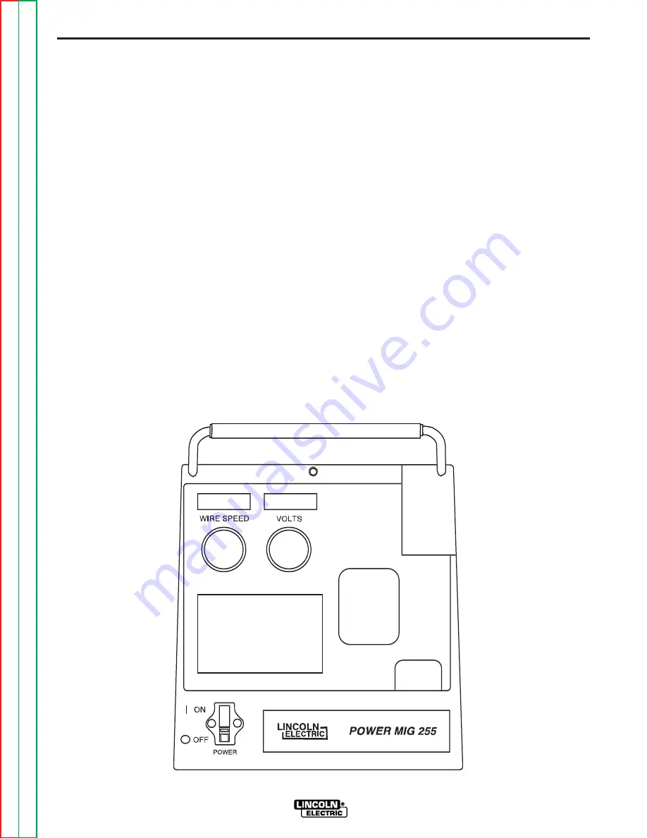Lincoln Electric Power MIG 255C Скачать руководство пользователя страница 16