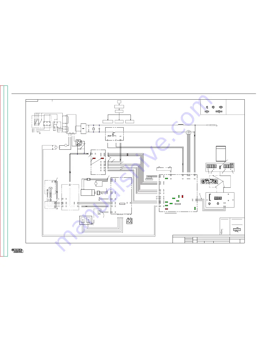 Lincoln Electric Power MIG 300 Service Manual Download Page 107