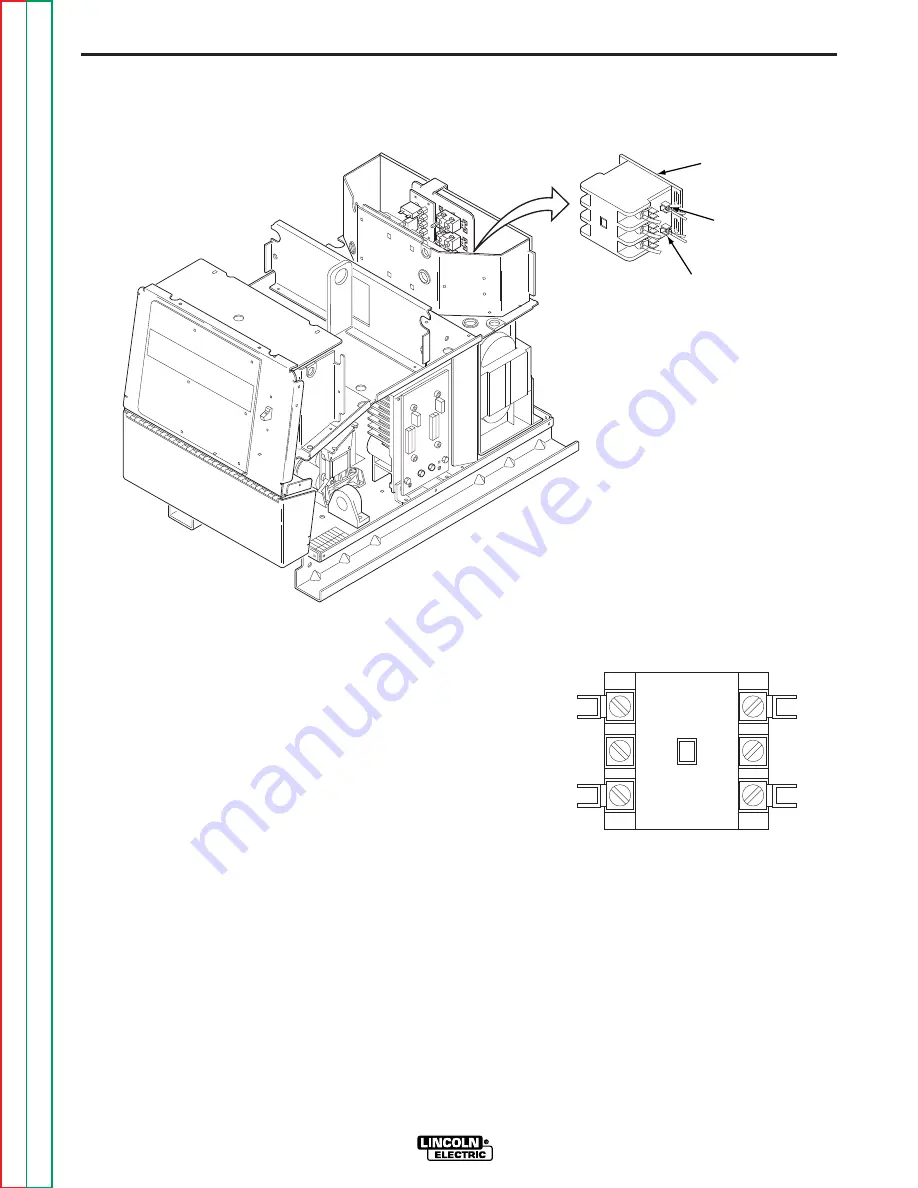 Lincoln Electric POWER WAVE 455 Service Manual Download Page 100