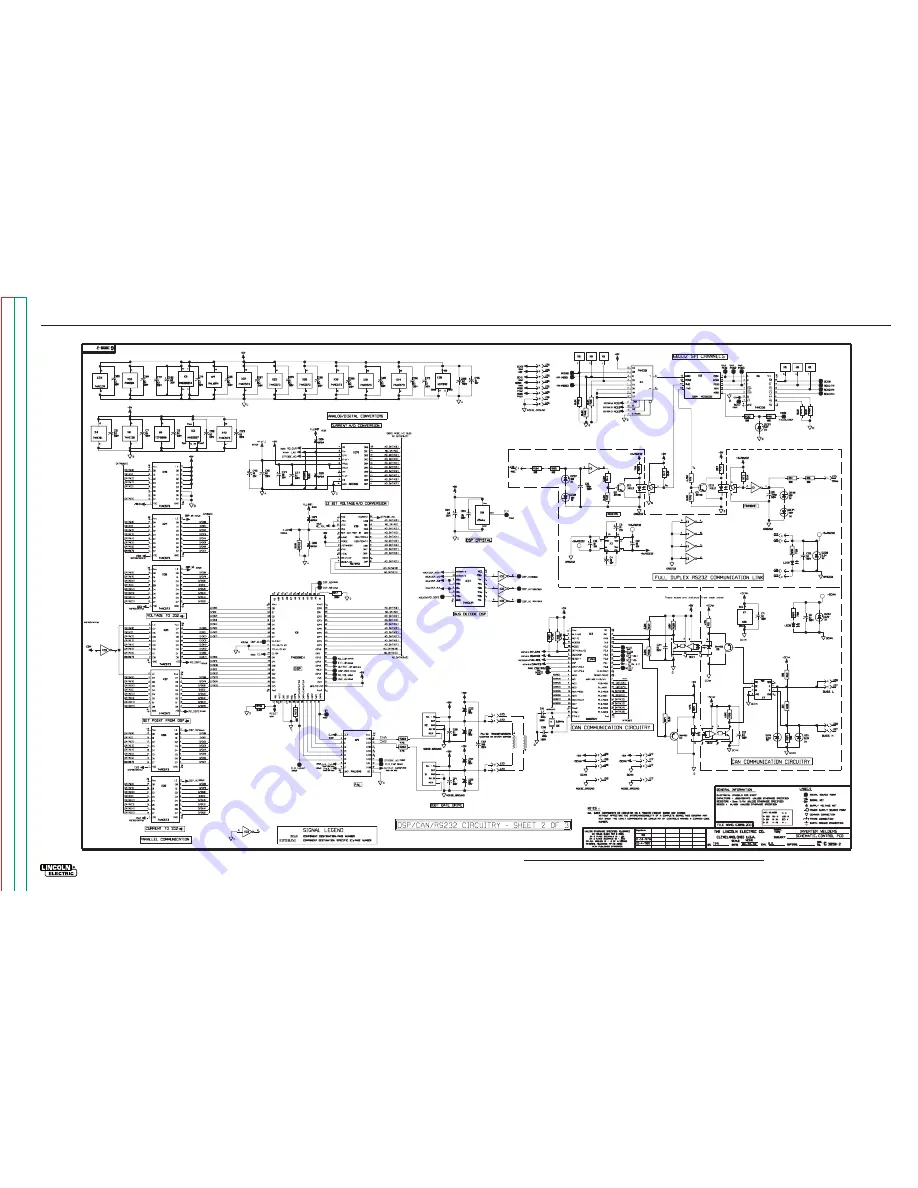 Lincoln Electric POWER WAVE 455 Service Manual Download Page 172