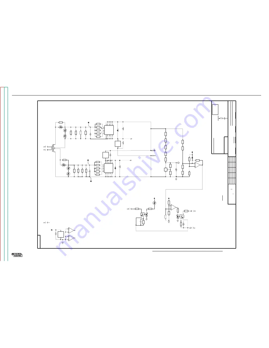 Lincoln Electric POWER WAVE 455 Service Manual Download Page 177