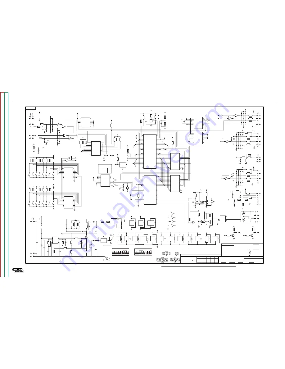 Lincoln Electric POWER WAVE 455 Service Manual Download Page 178