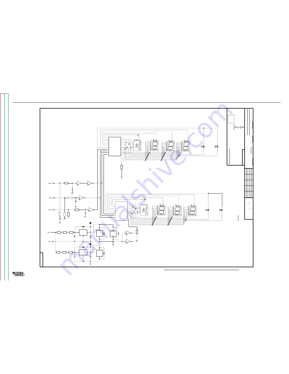 Lincoln Electric POWER WAVE 455 Service Manual Download Page 180