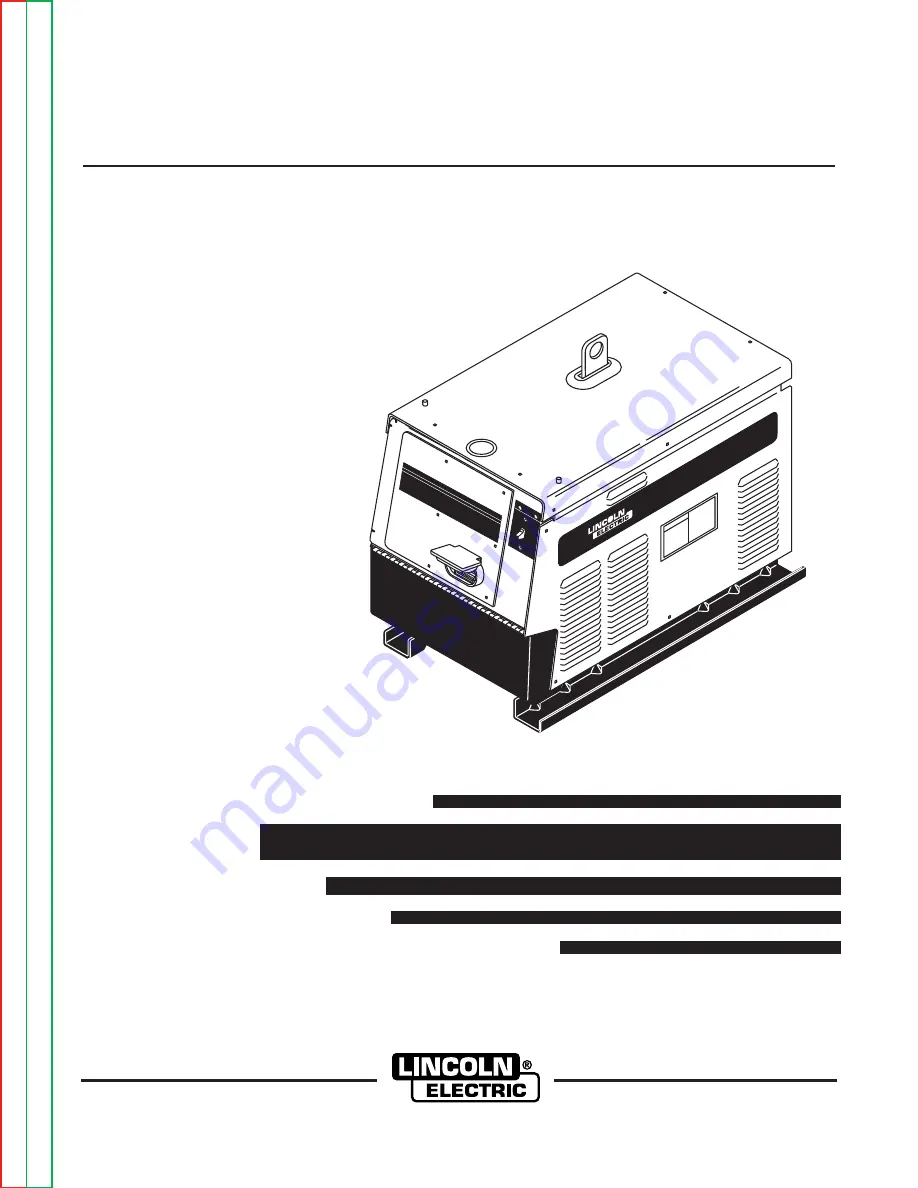 Lincoln Electric Power Wave 455M/STT Robotic Service Manual Download Page 1