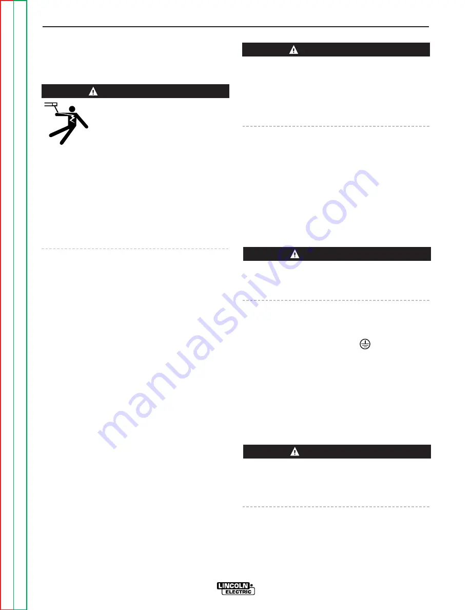 Lincoln Electric Power Wave 455M/STT Robotic Service Manual Download Page 10