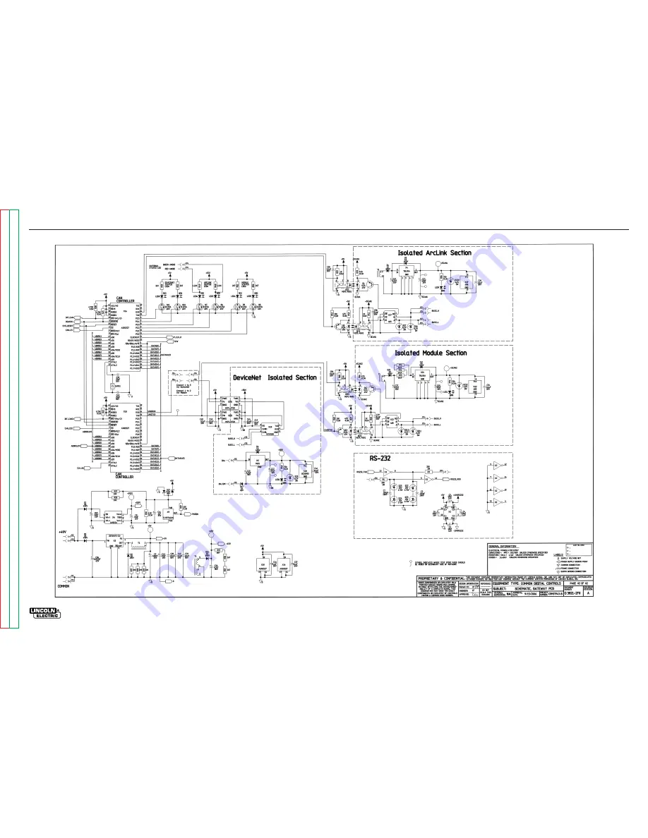 Lincoln Electric Power Wave 455M/STT Robotic Service Manual Download Page 145