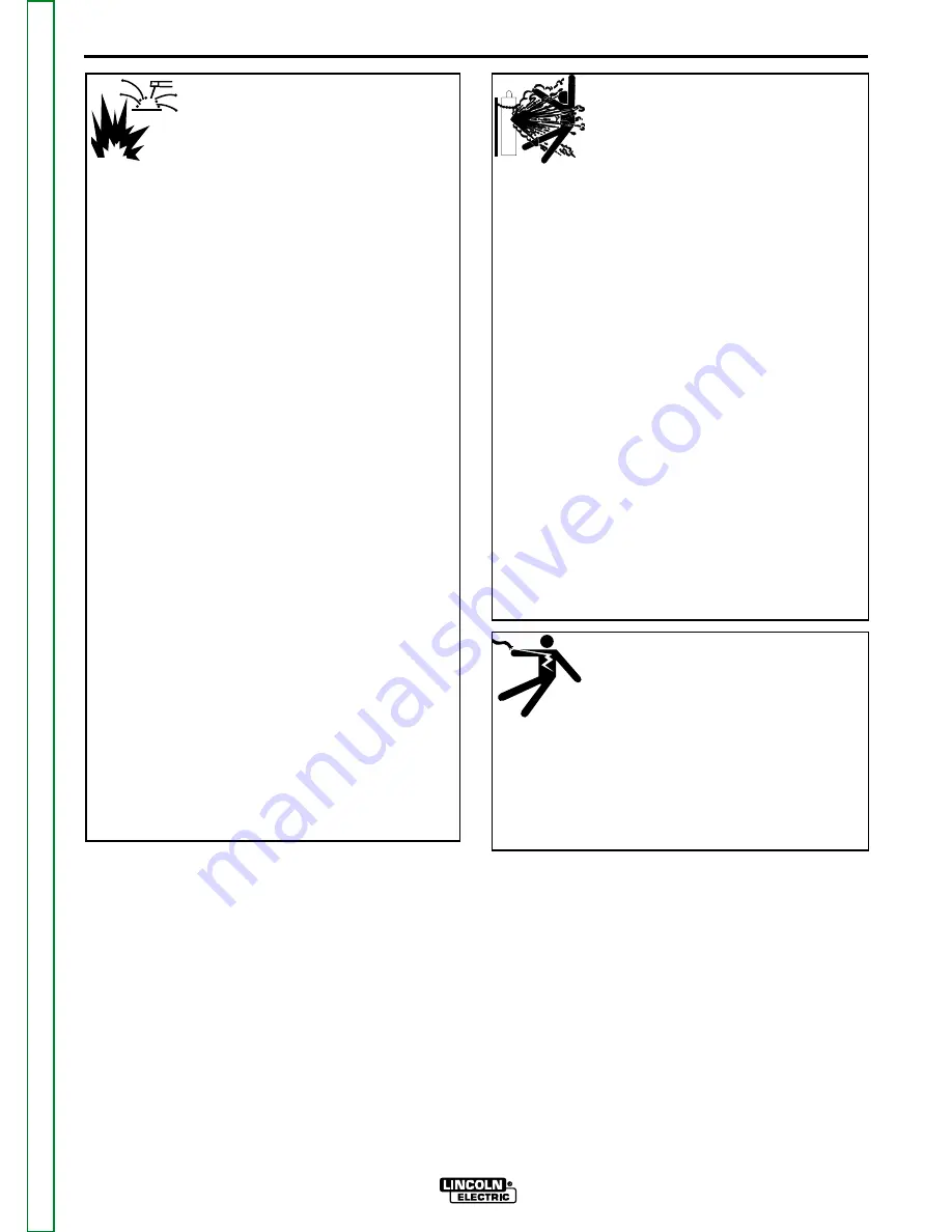 Lincoln Electric PRECISION TIG 185 Service Manual Download Page 4