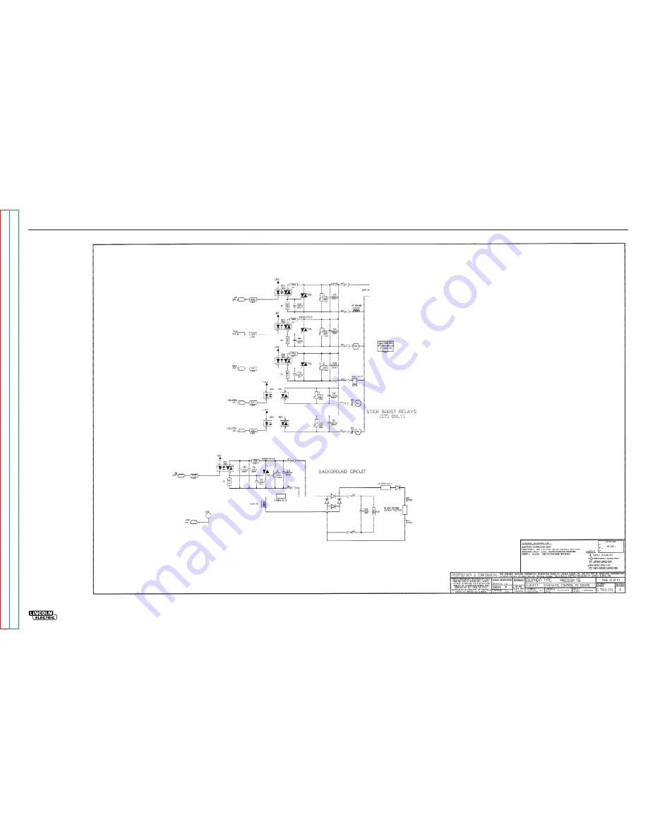 Lincoln Electric Precision TIG 275 Service Manual Download Page 119