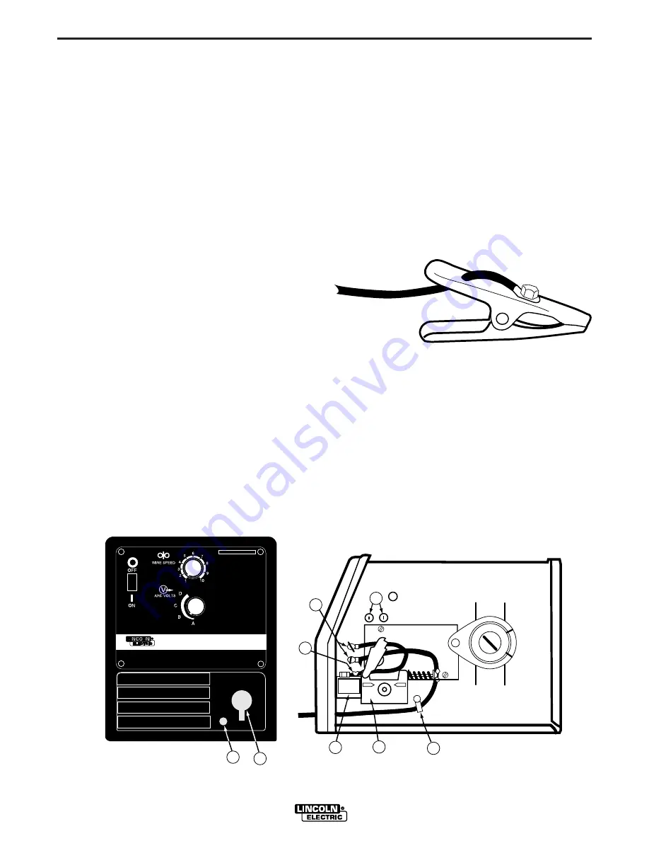 Lincoln Electric Pro-MIG 135 Operator'S Manual Download Page 10