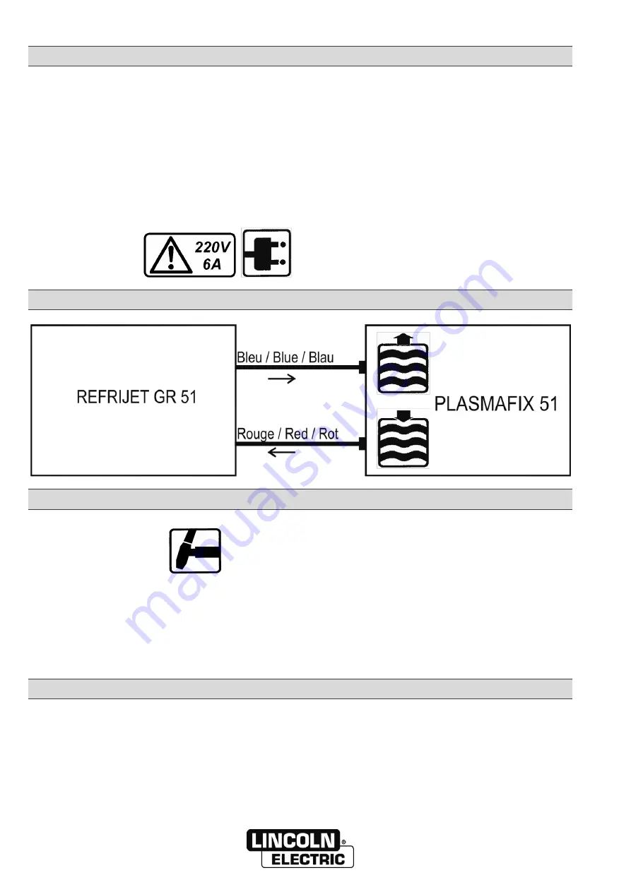 Lincoln Electric REFRIJET GR 51 Скачать руководство пользователя страница 16