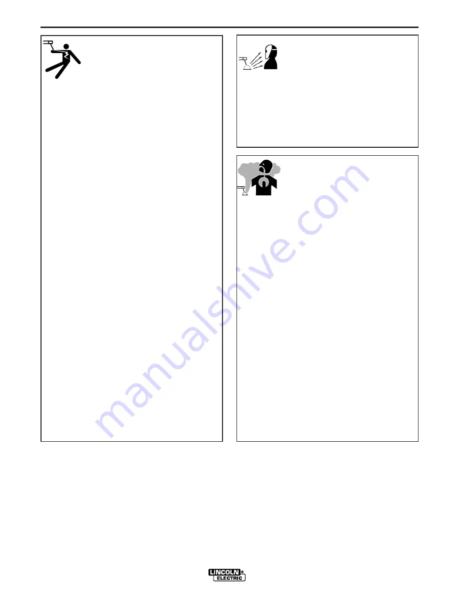 Lincoln Electric SYNERGIC 7F Operator'S Manual Download Page 3