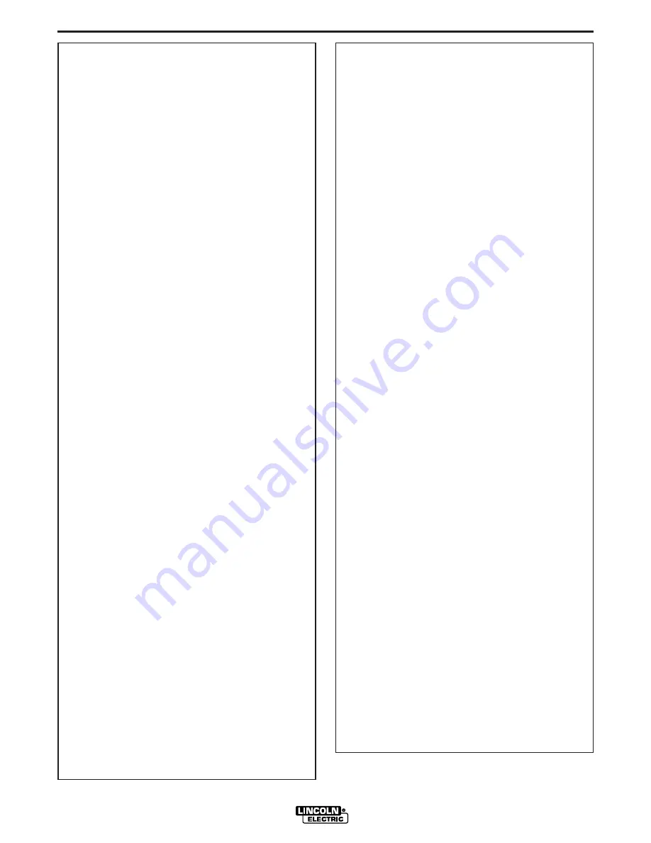 Lincoln Electric SYNERGIC 7F Operator'S Manual Download Page 5