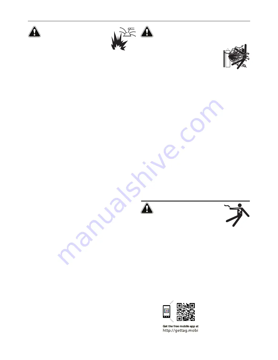 Lincoln Electric VANTAGE 400 AU 11959 Operator'S Manual Download Page 5