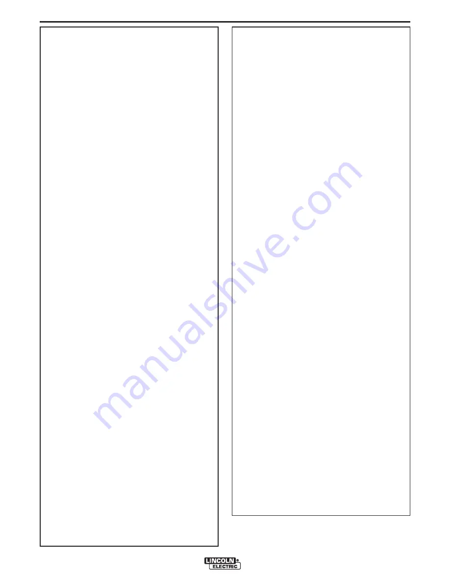 Lincoln Electric VANTAGE 500 (CE) IM894-B Operator'S Manual Download Page 5