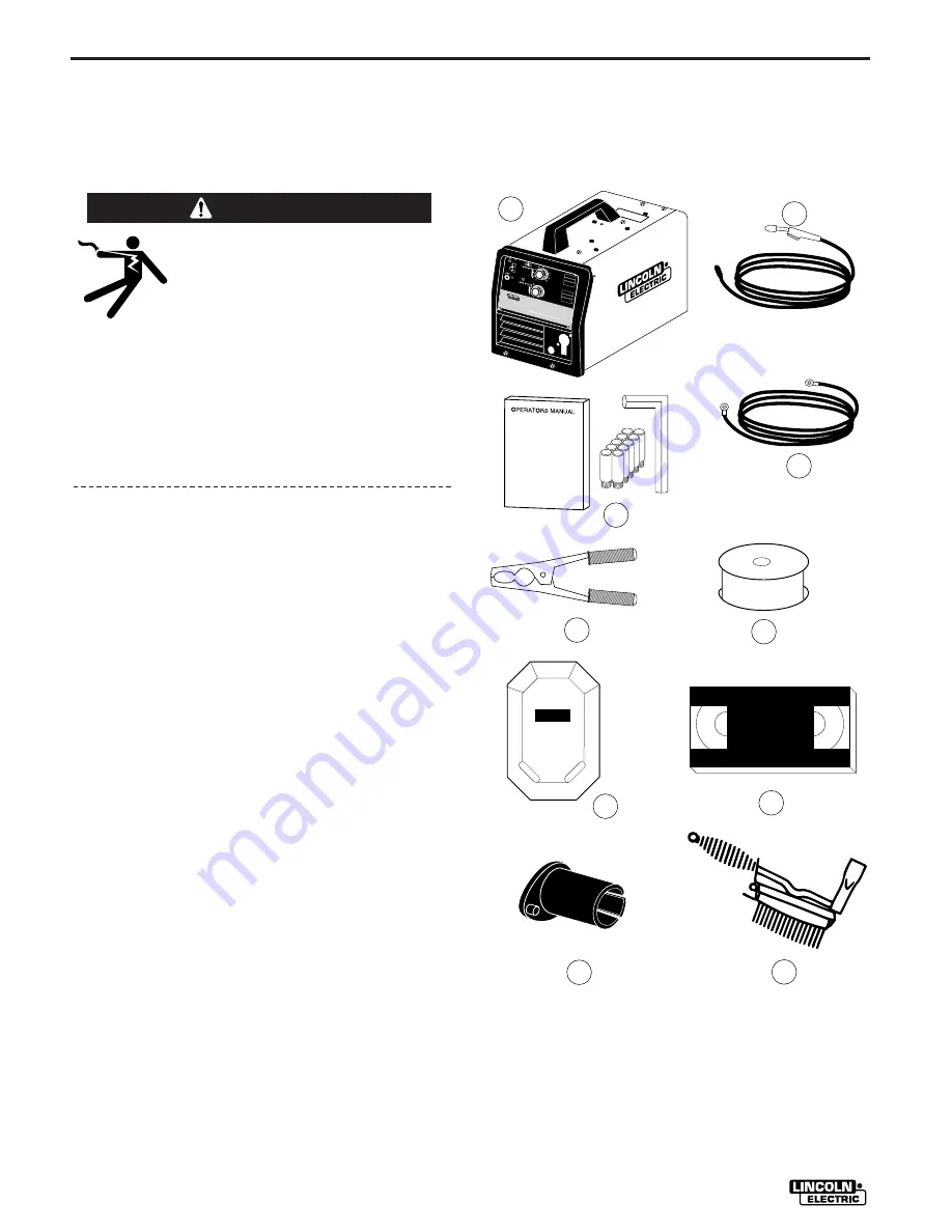 Lincoln Electric WELD-PACK 100 PLUS Operator'S Manual Download Page 10