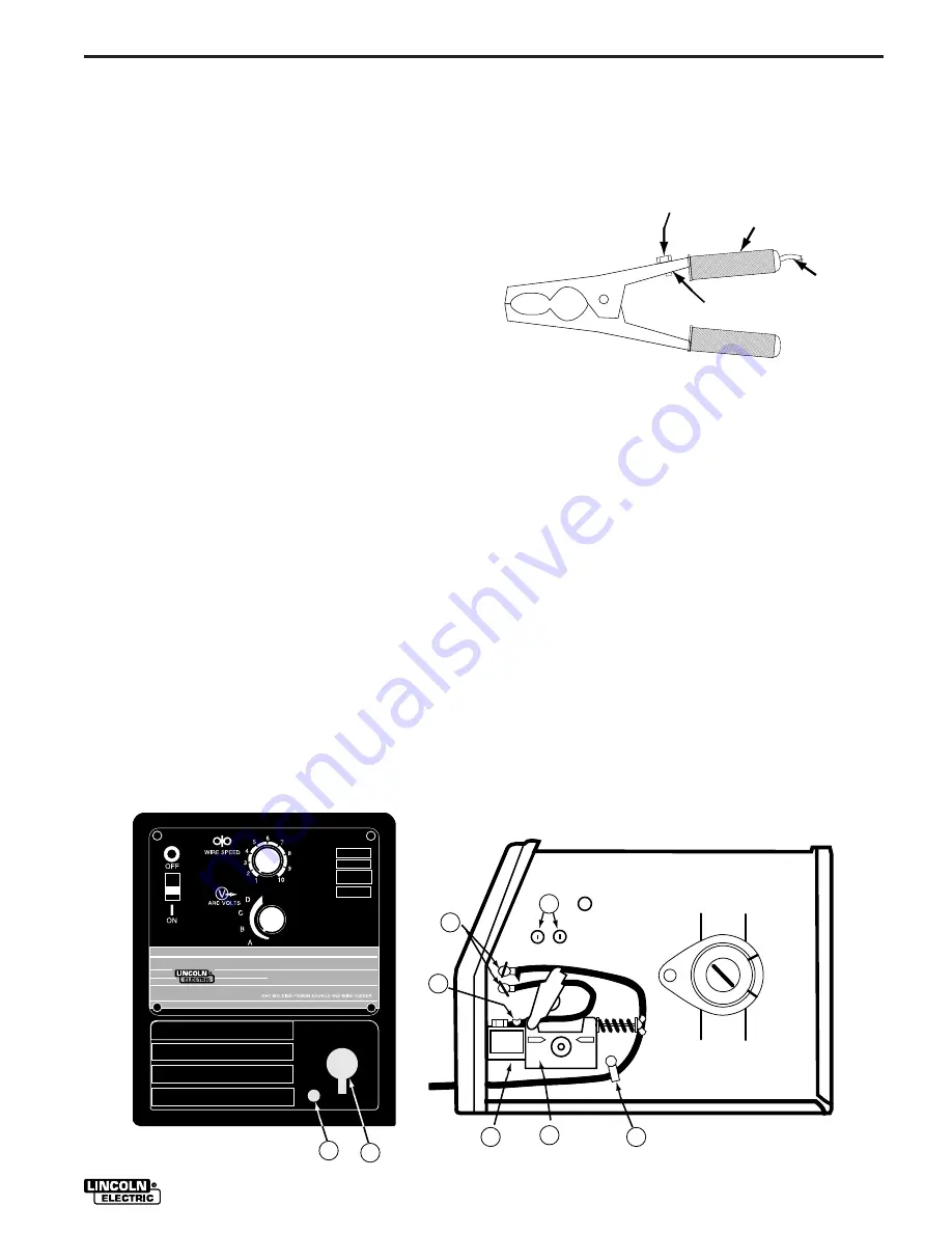 Lincoln Electric WELD-PACK 100 PLUS Скачать руководство пользователя страница 11