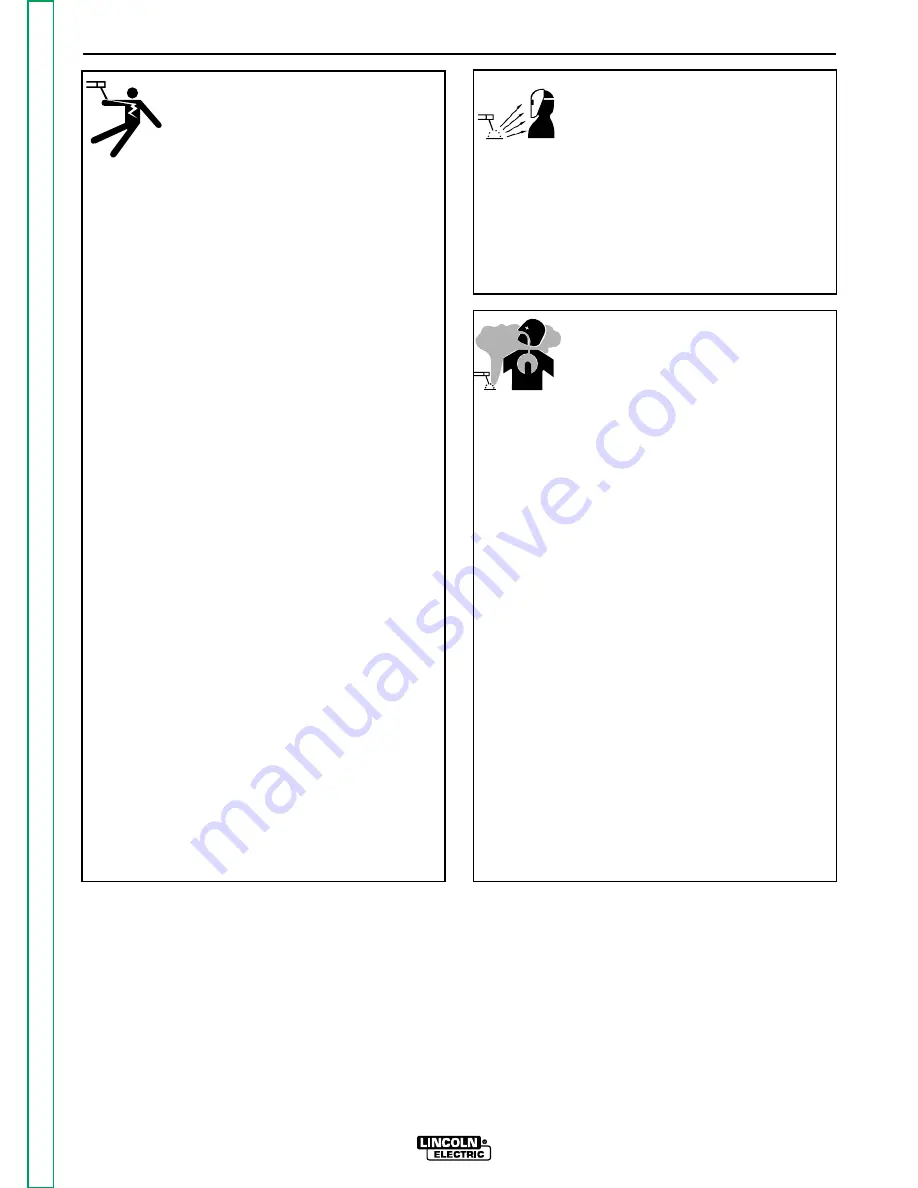 Lincoln Electric Weldanpower 125 Service Manual Download Page 3