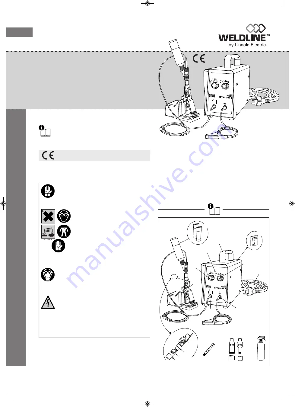 Lincoln Electric WELDLINE OPTICLEAN II Скачать руководство пользователя страница 29