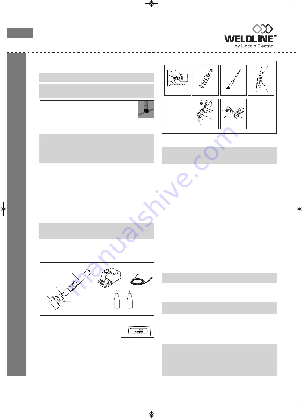 Lincoln Electric WELDLINE OPTICLEAN II Use And Maintenance Instructions Download Page 35