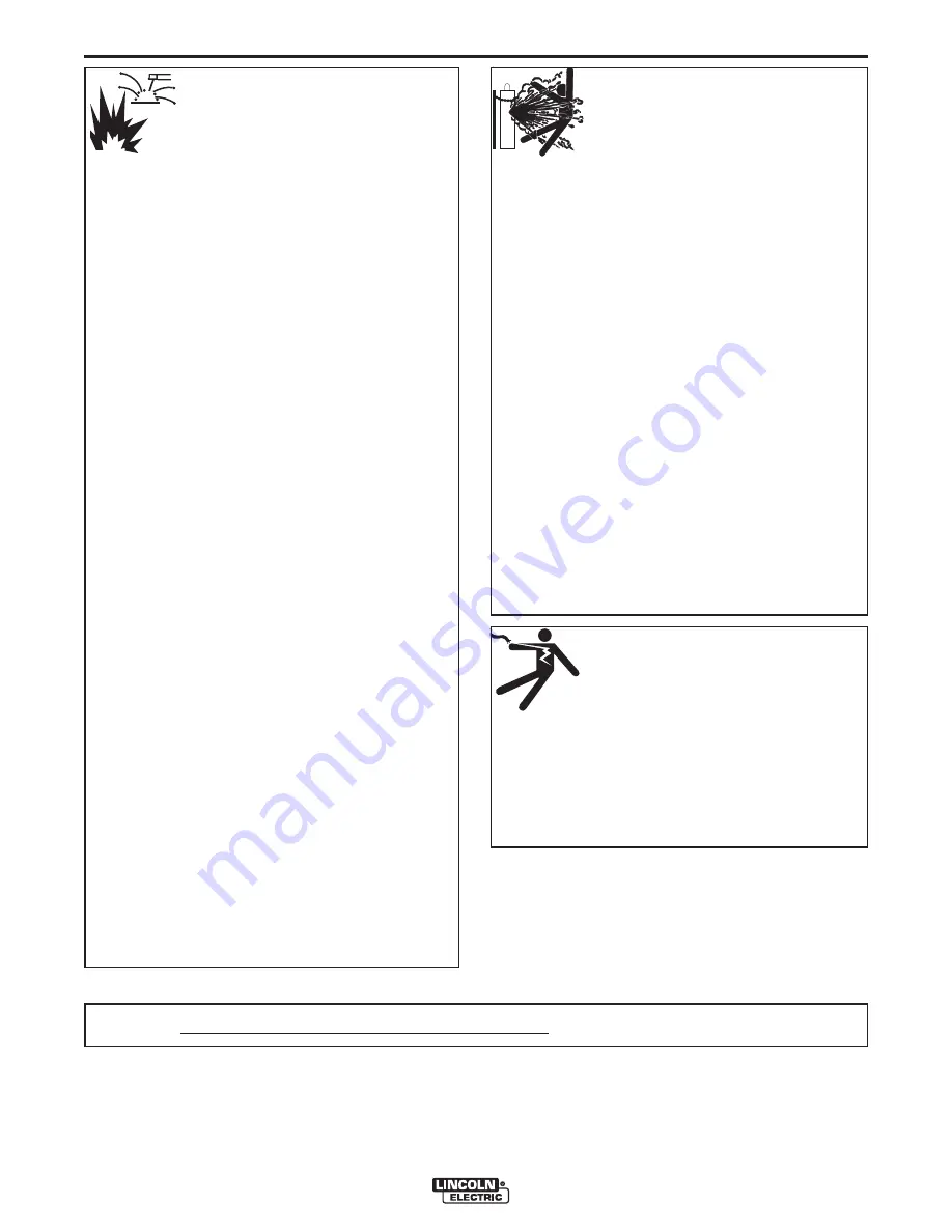 Lincoln Electric WIRE FEED MODULE 0914 Operator'S Manual Download Page 4