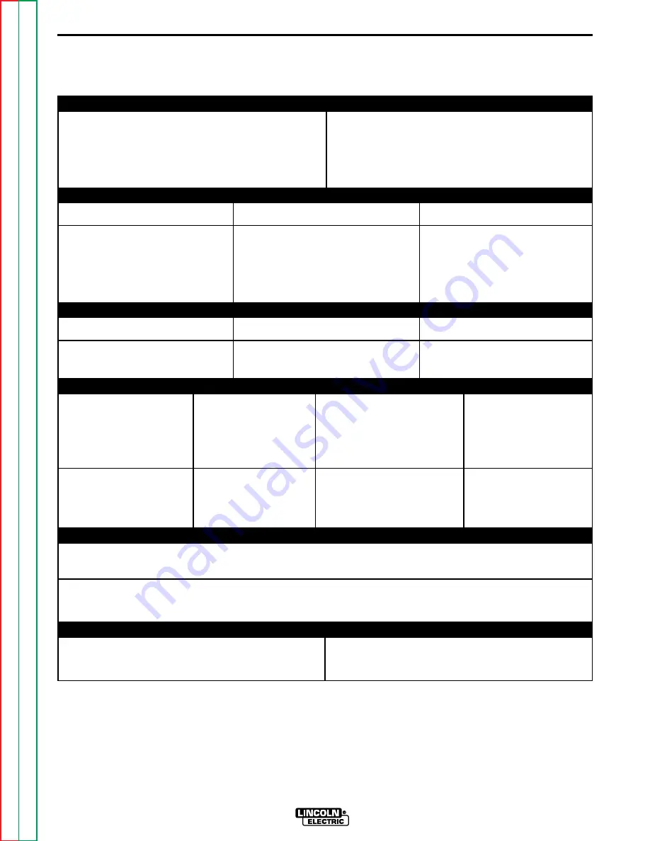 Lincoln Electric WIRE-MATIC 255 Service Manual Download Page 10