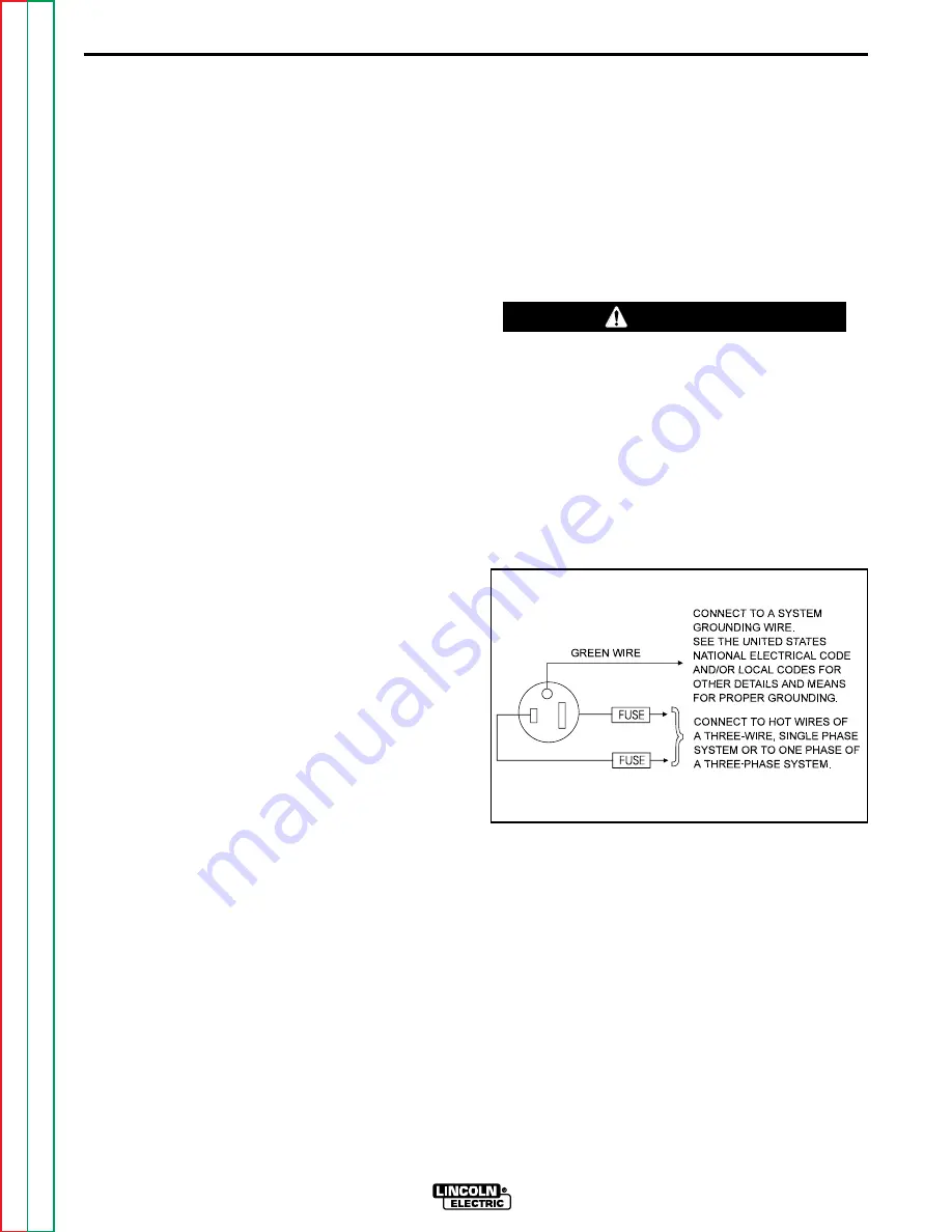 Lincoln Electric WIRE-MATIC 255 Service Manual Download Page 12