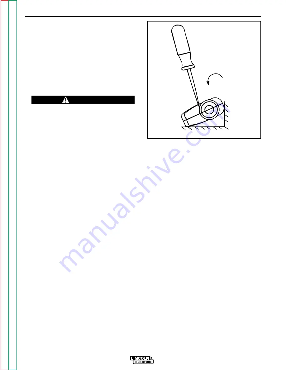 Lincoln Electric WIRE-MATIC 255 Service Manual Download Page 40