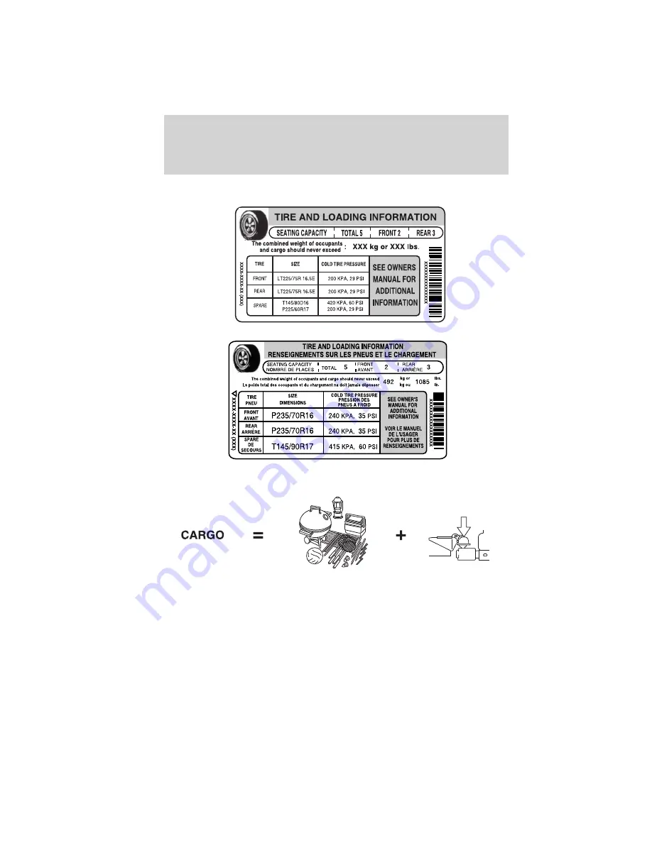 Lincoln 2011 Town Car Owner'S Manual Download Page 168