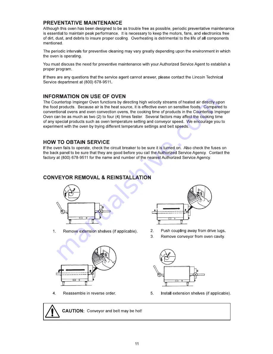 Lincoln 2501-000 Operator'S Manual Download Page 11