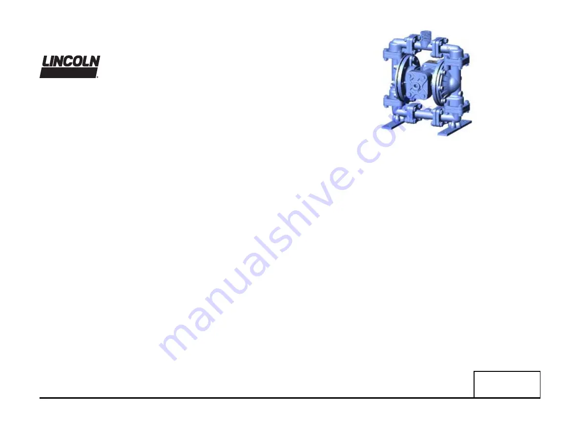 Lincoln 85631 Service & Operating Manual Download Page 1