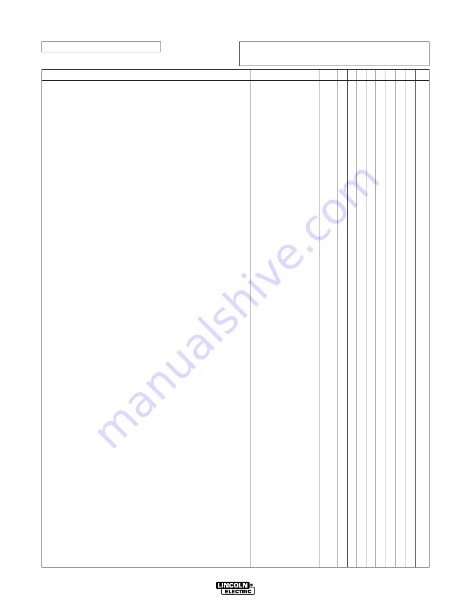 Lincoln cool arc 40 Operator'S Manual Download Page 29