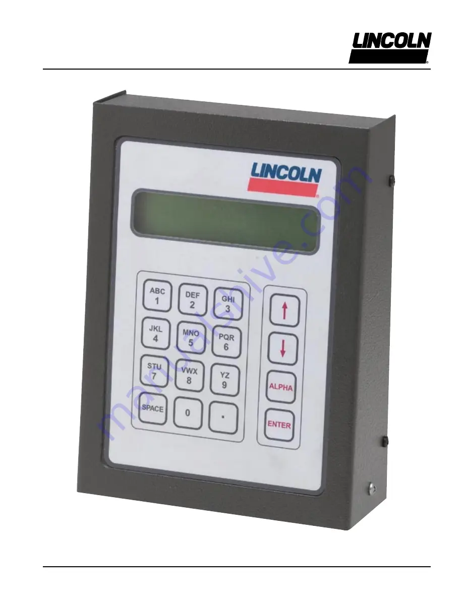 Lincoln LFC 3000 User Manual Download Page 1