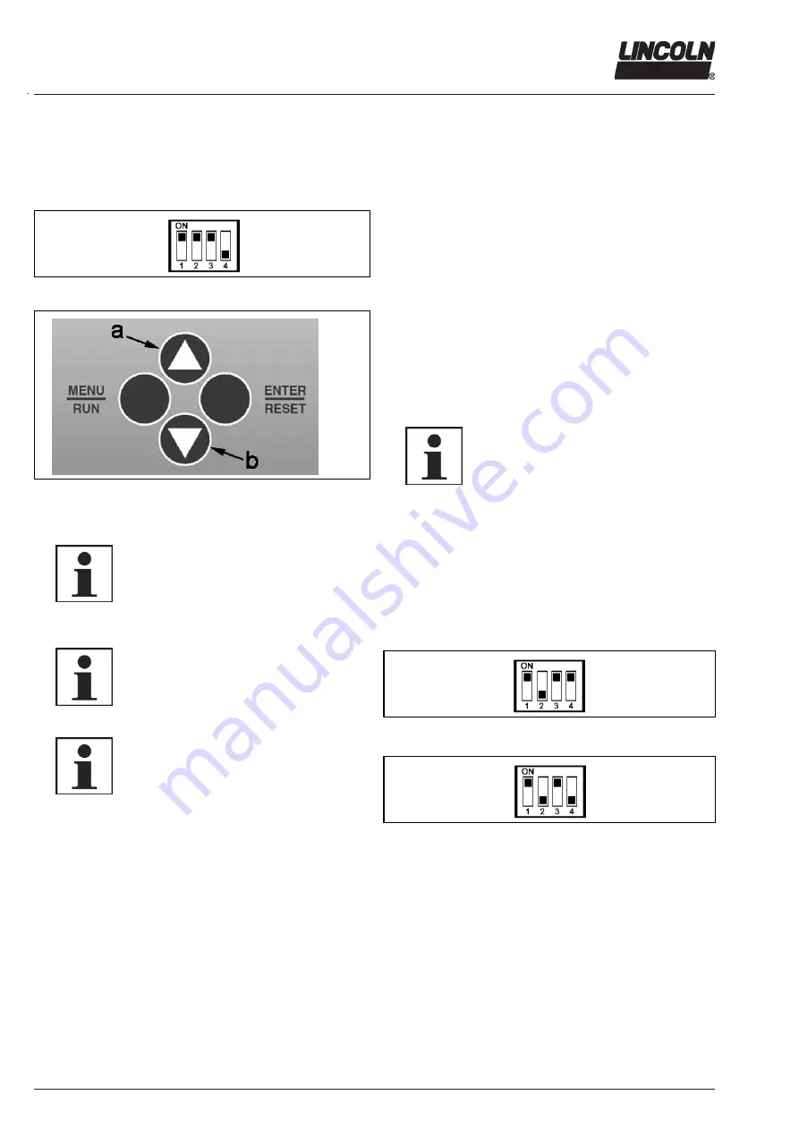 Lincoln LMC 1 User Manual Download Page 34