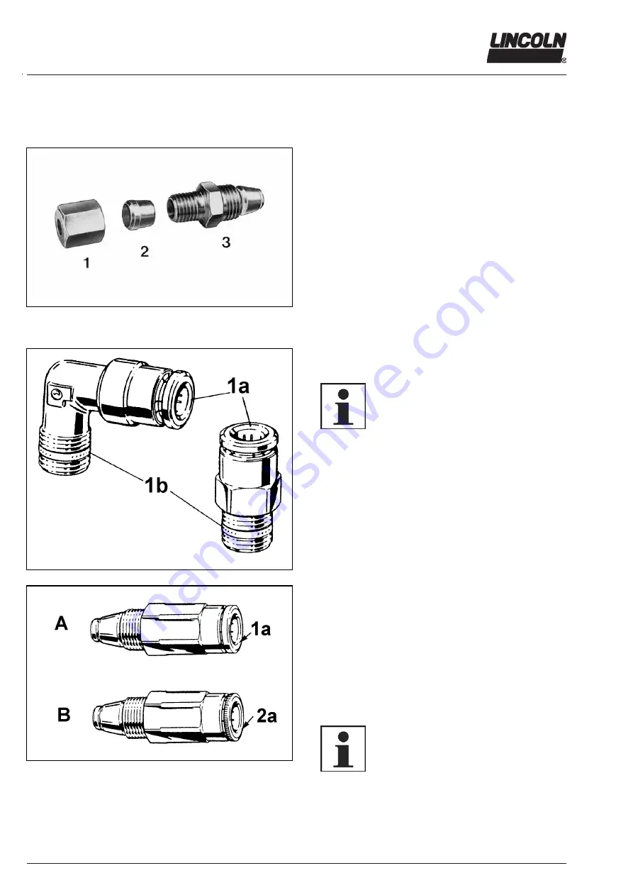 Lincoln Quicklub SSV D Series Operating Instructions Manual Download Page 6