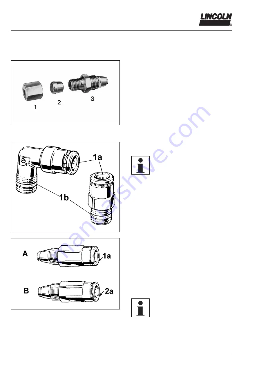 Lincoln Quicklub SSV D Series Operating Instructions Manual Download Page 58