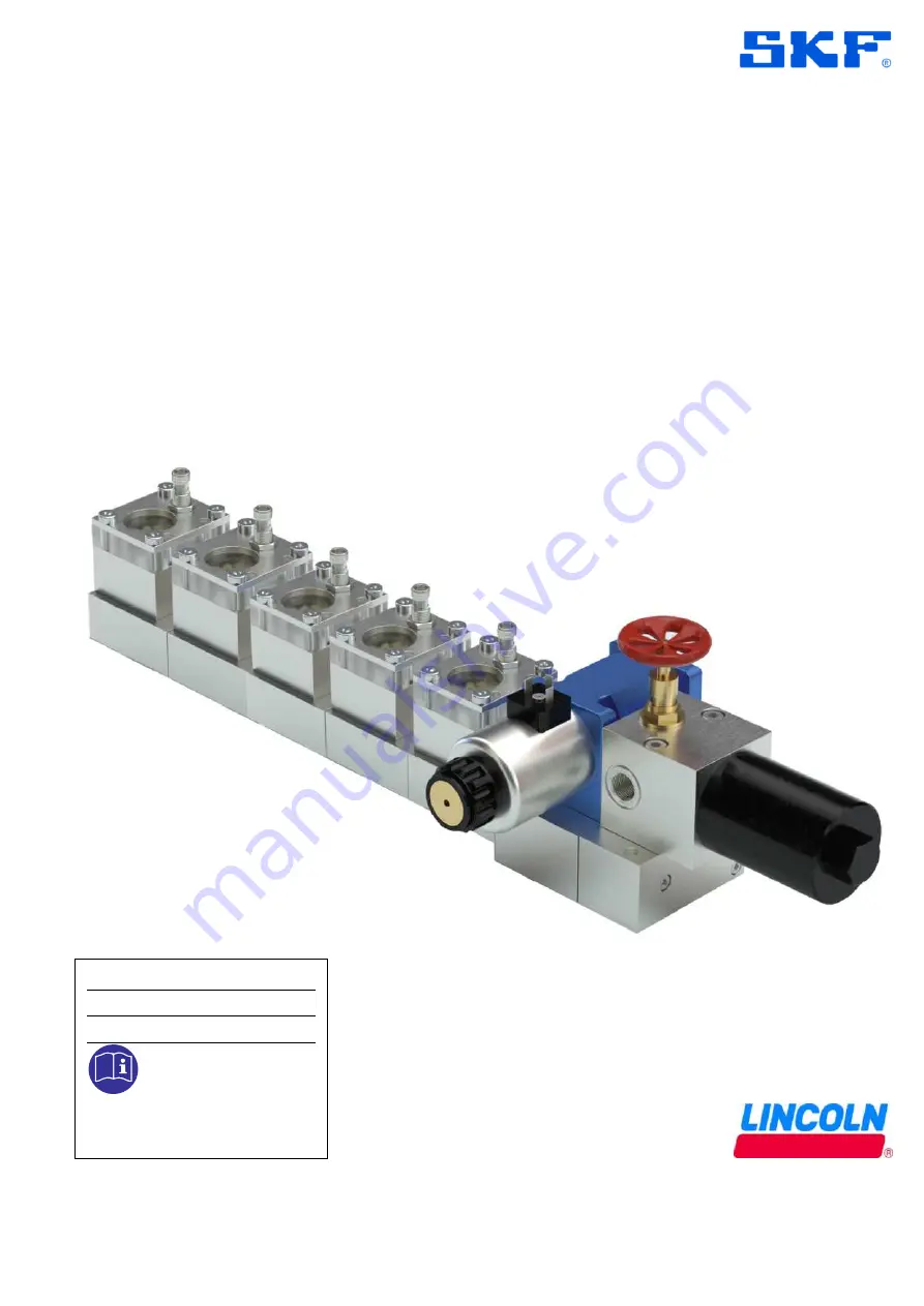 Lincoln SKF SMBM-V EEX Operating Instructions Manual Download Page 1