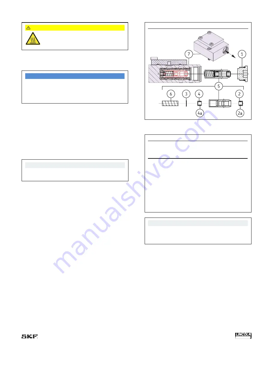 Lincoln SKF SMBM-V EEX Operating Instructions Manual Download Page 57