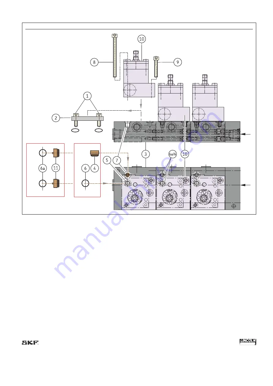 Lincoln SKF SMBM-V EEX Operating Instructions Manual Download Page 61