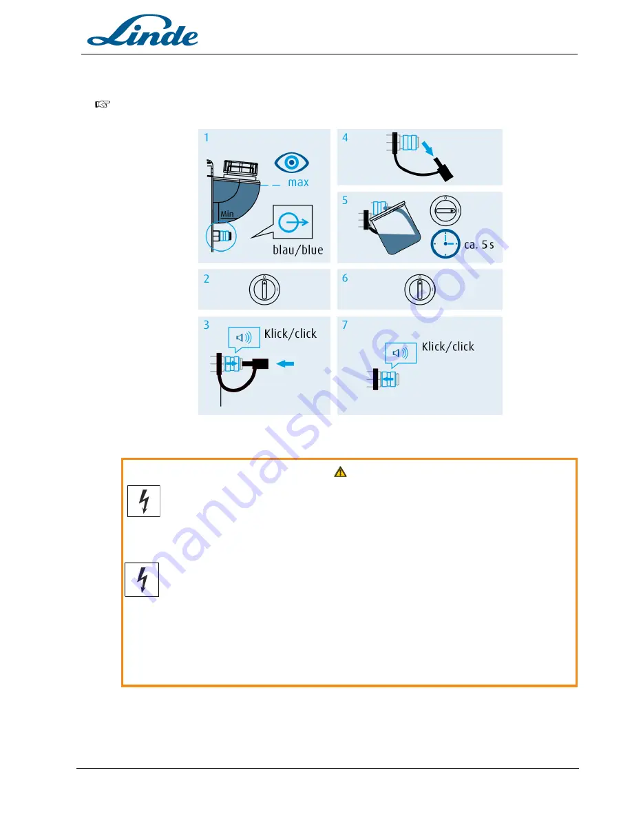 Linde ARCLINE Cool 1 Operating Instructions Manual Download Page 21