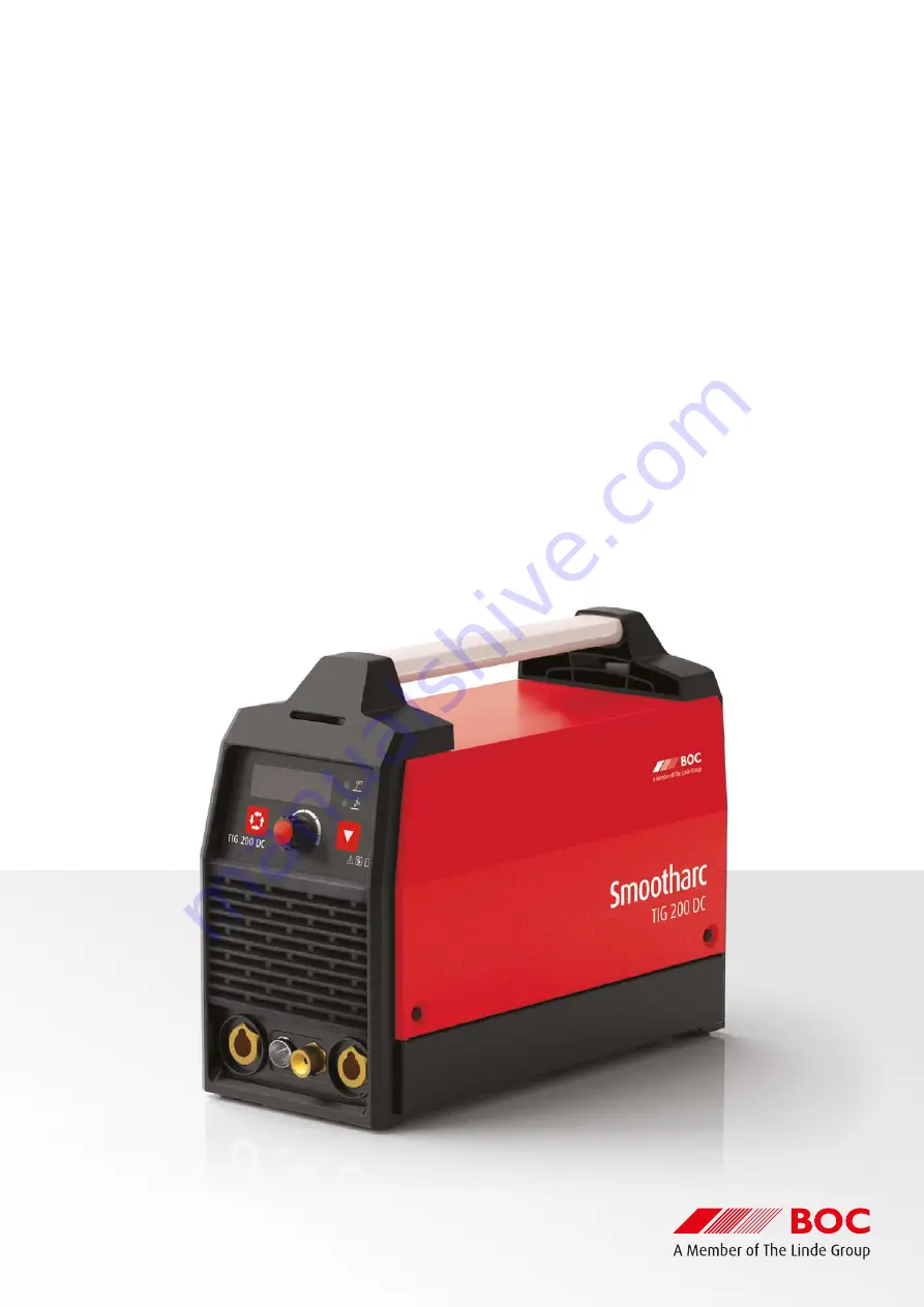 Linde BOC BOCTIG200DC Operating Manual Download Page 1