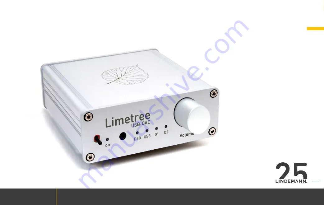 Lindemann LIMETREE USB-DAC Скачать руководство пользователя страница 13